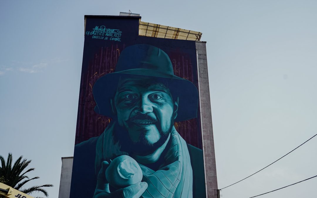 Fendetestas, o mural de Mon Devane, nomeado como un dos mellores do mundo na plataforma Street Art Cities