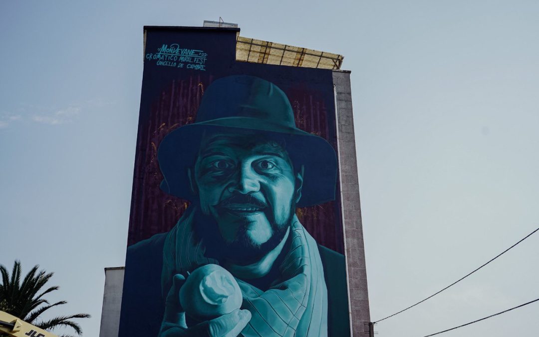 Fendetestas, o mural de Mon Devane, elixido mellor mural do mundo do mes de xullo na plataforma Street Art Cities
