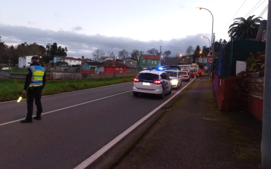 A Policía Local interpón unha sanción de 1.000 euros a un condutor por dar positivo en drogas