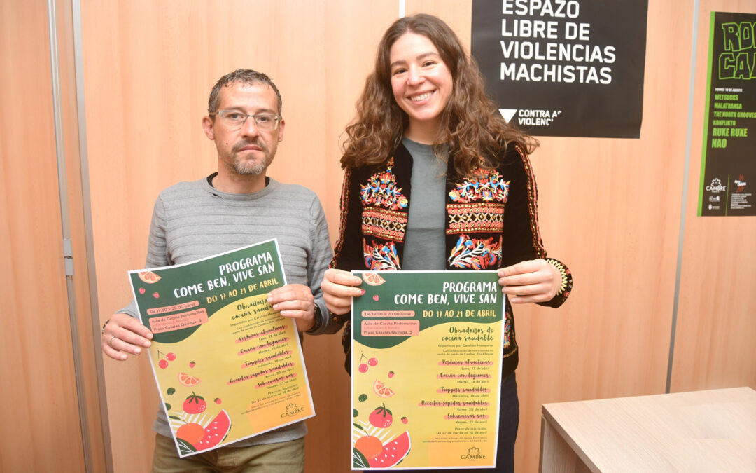 Cambre completa en tres días a cota de prazas do programa ‘Come ben, vive san’ sobre alimentación saudable