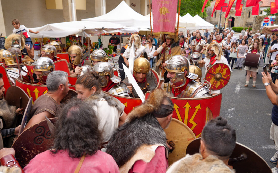 Castrexos e romanos enfróntanse ao seu segundo día de guerra sen un claro vencedor