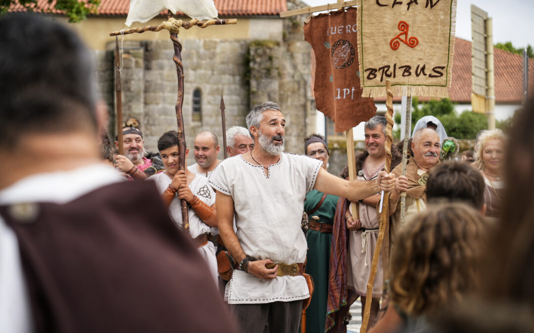 A Galaicoi transforma Cambre nun auténtico campo de batalla con dous bandos enfrontados: castrexos e romanos