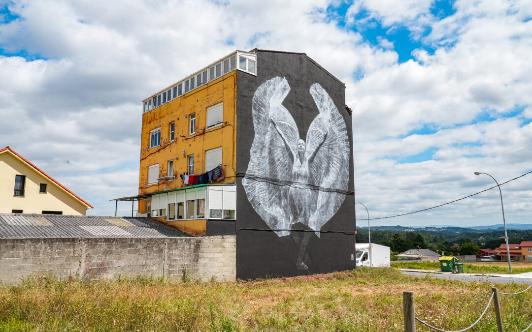 Metamorfosis, de Ricardo Romero, seleccionado para converterse no mellor do mundo da plataforma Street Art Cities