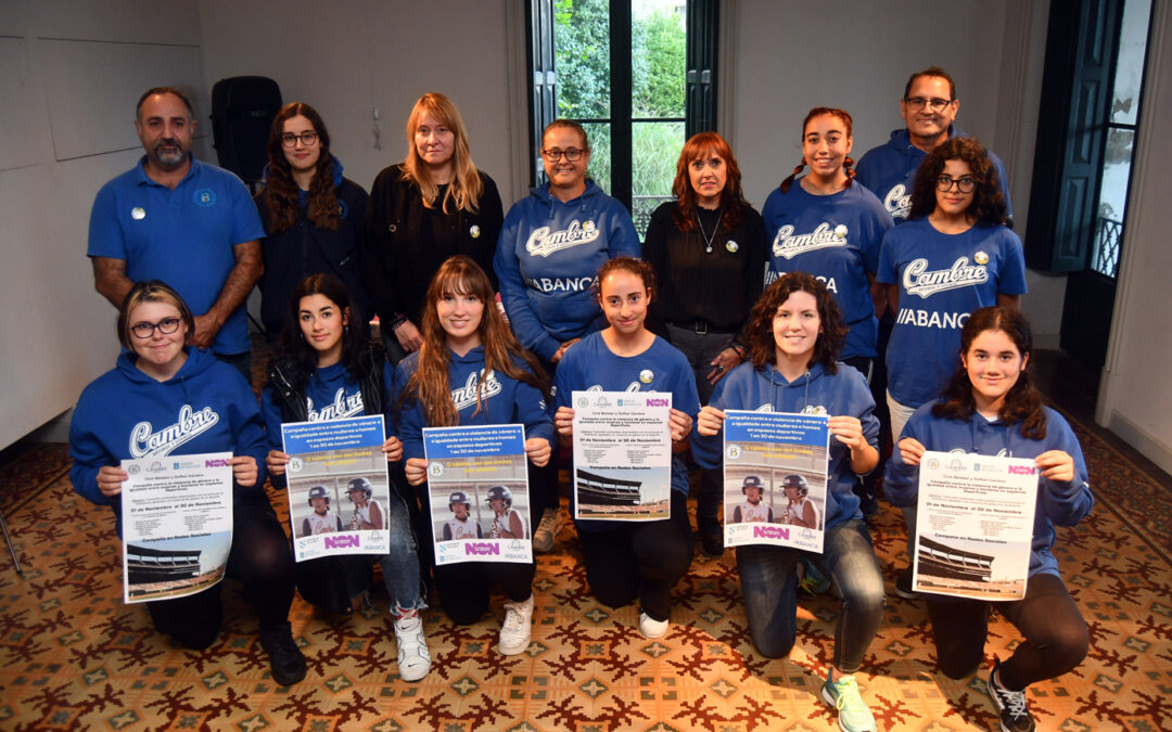 O Club Béisbol e Sófbol Cambre&nbsp;inundará&nbsp;as redes sociais de mensaxes a favor da igualdade